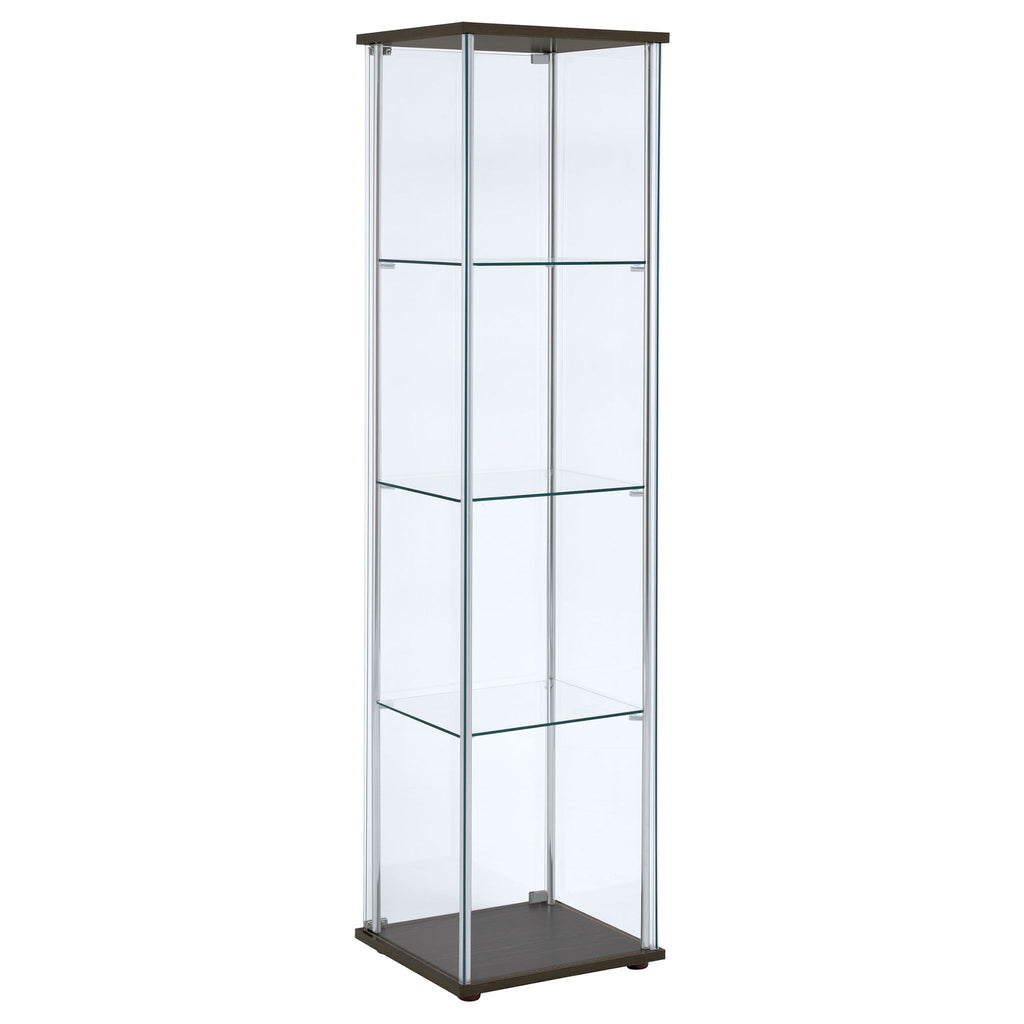 Crestwood - 3 Shelf Curio Cabinet