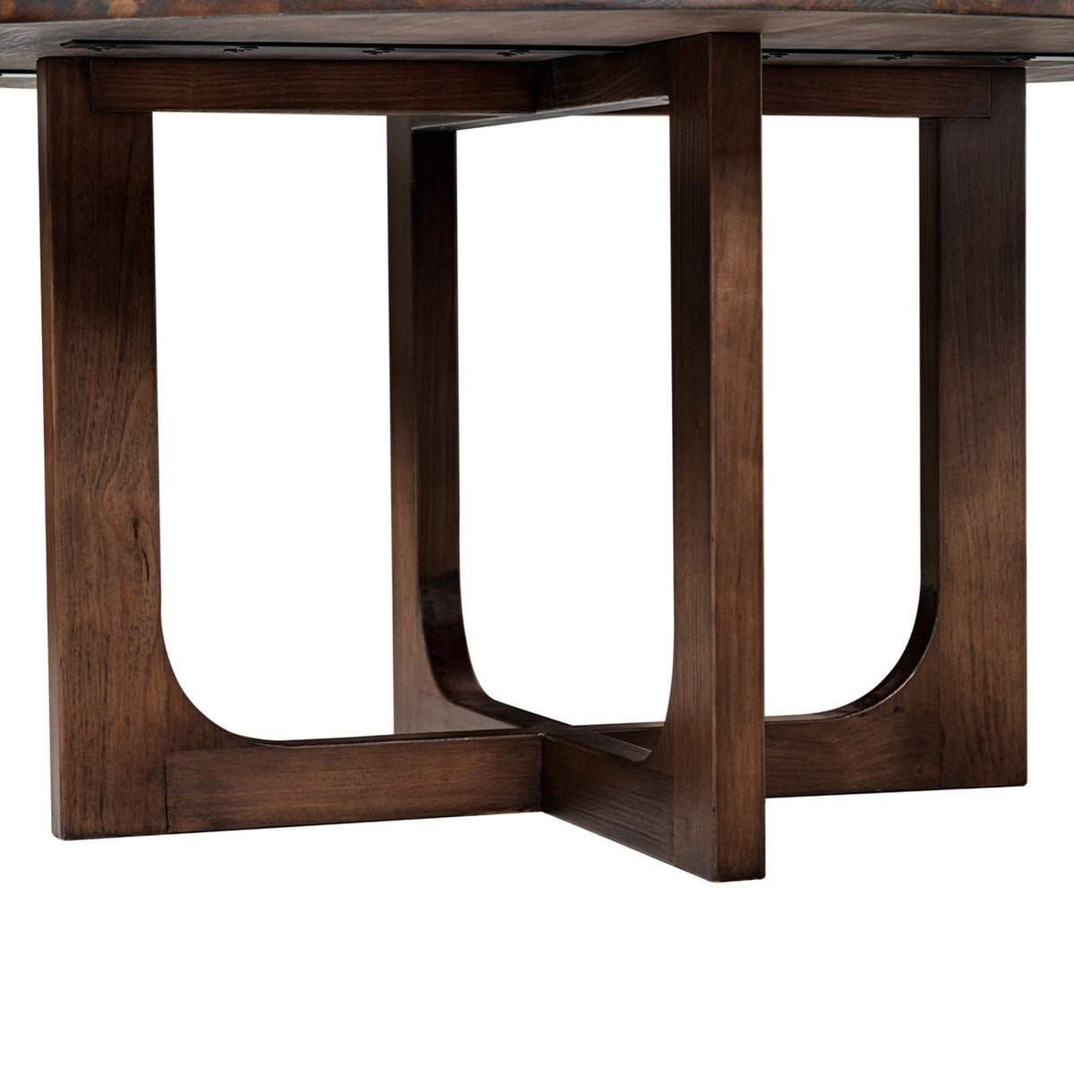 Pino - Round Dining Table - Dark Brown
