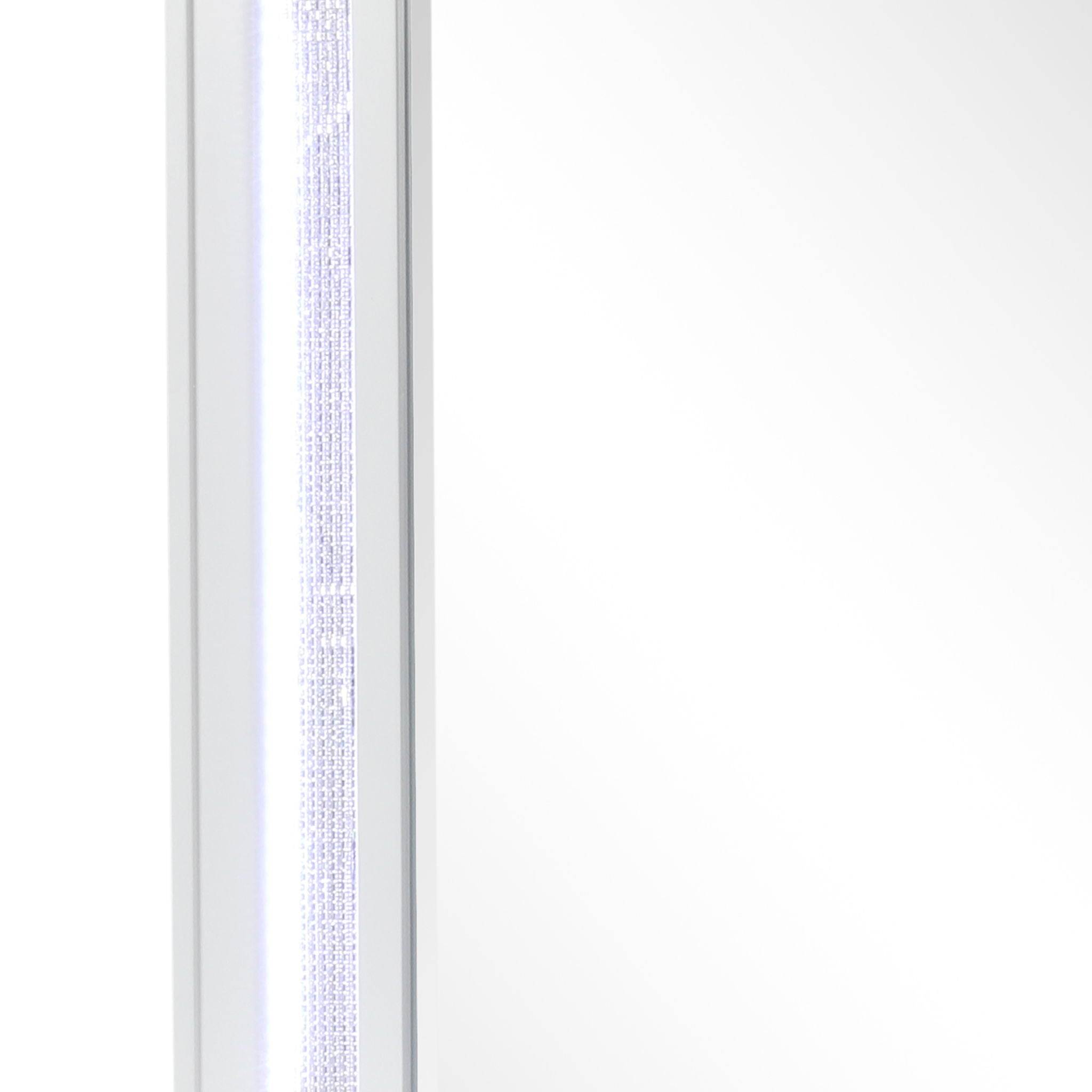 Abigale - Mirror For Dresser Top Made With LED (Includes Only Mirror) - White