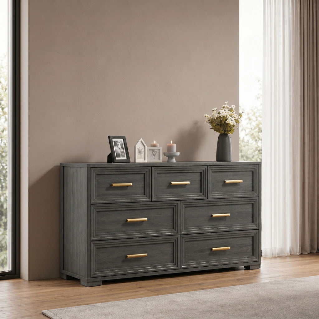 Colorado - Dresser (Mirror Not Included) - Charcoal