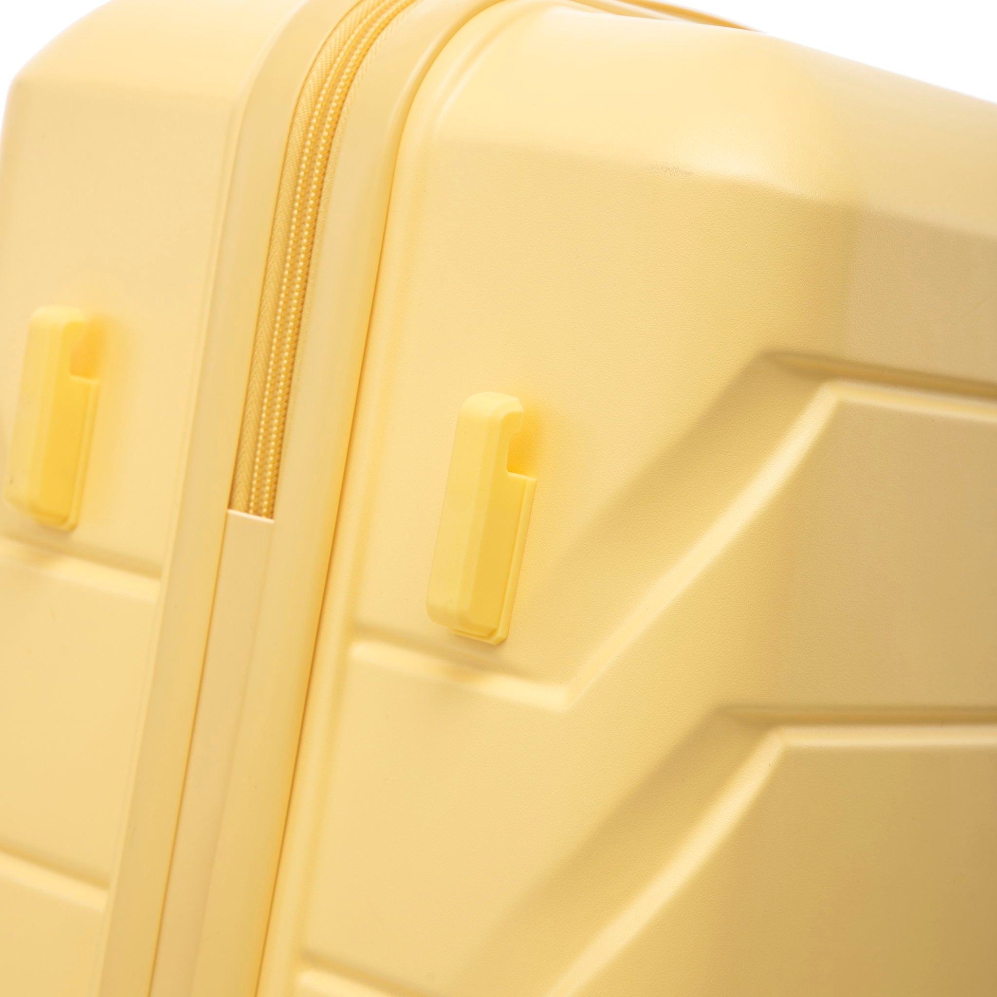 Hard Shell Luggage With Scratch Resistant Surface, 4 Wheels, Combination Lock & Side Hooks