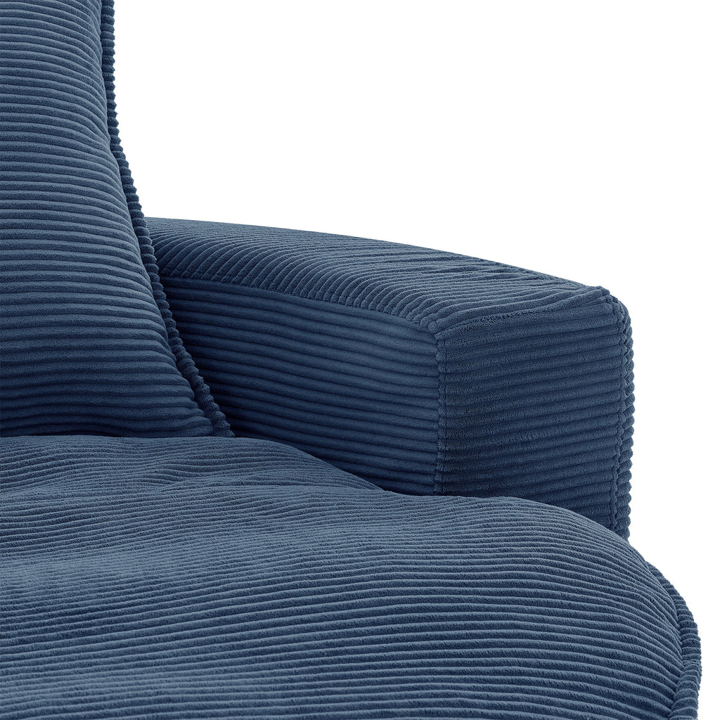 360° Swivel Accent Barrel Chair With Dual Layer Cushion And 3 Removable Pillows