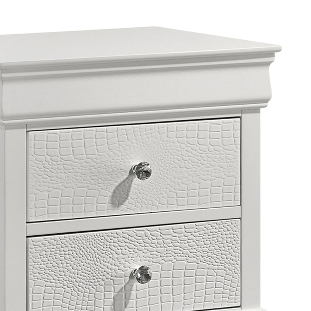Blaze - 2 Drawer Modern Nightstand