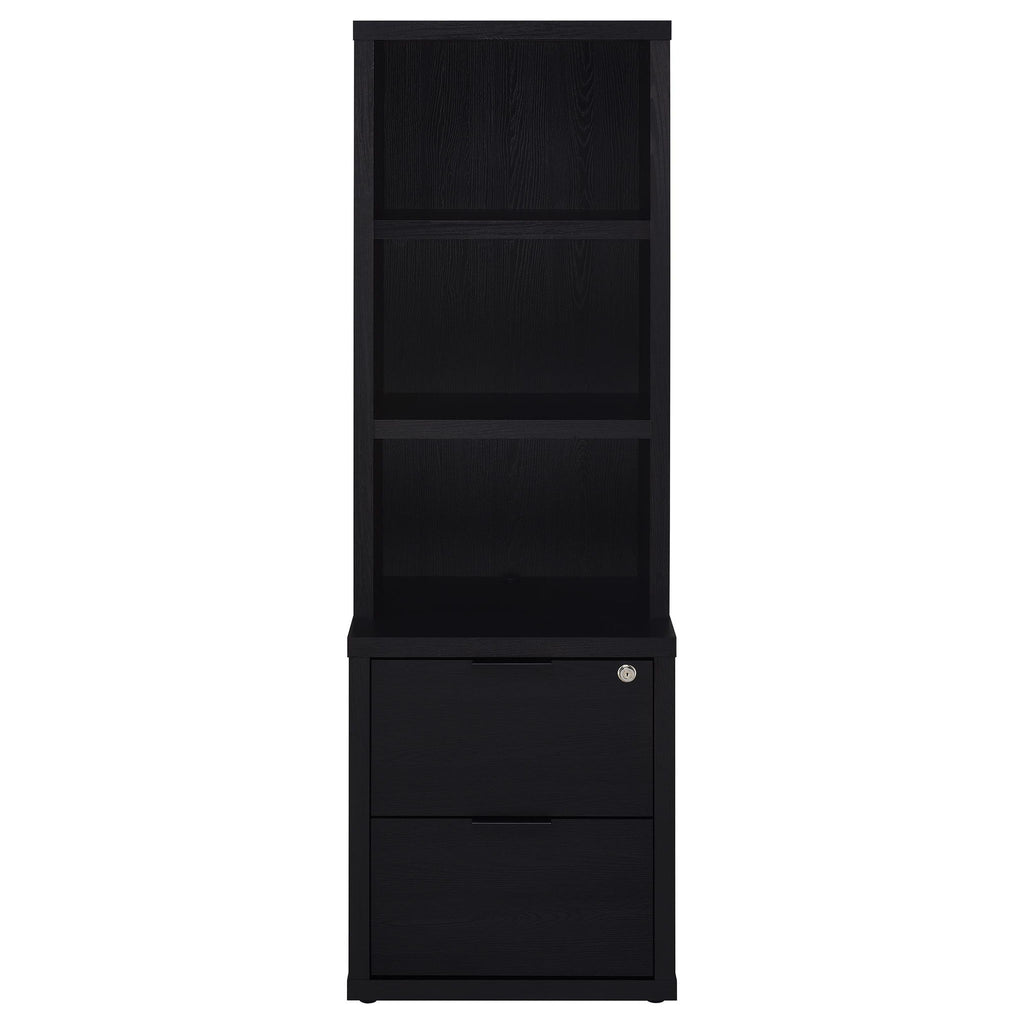 Geary - 3 Piece Bedroom Set With Bookcase Headboard