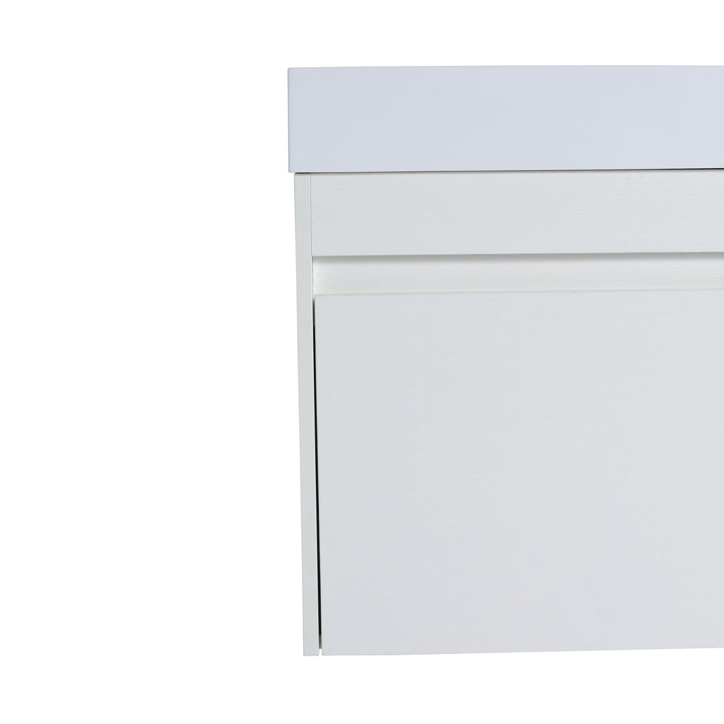 Sink Floating Bathroom Vanity With Soft Close Cabinet Door