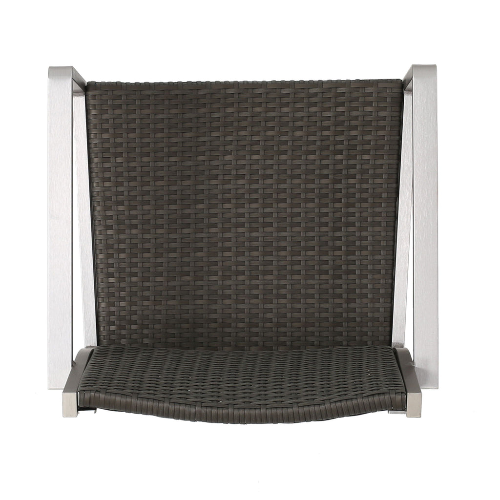 Outdoor Rust Proof Aluminum Barstools (Set of 2)