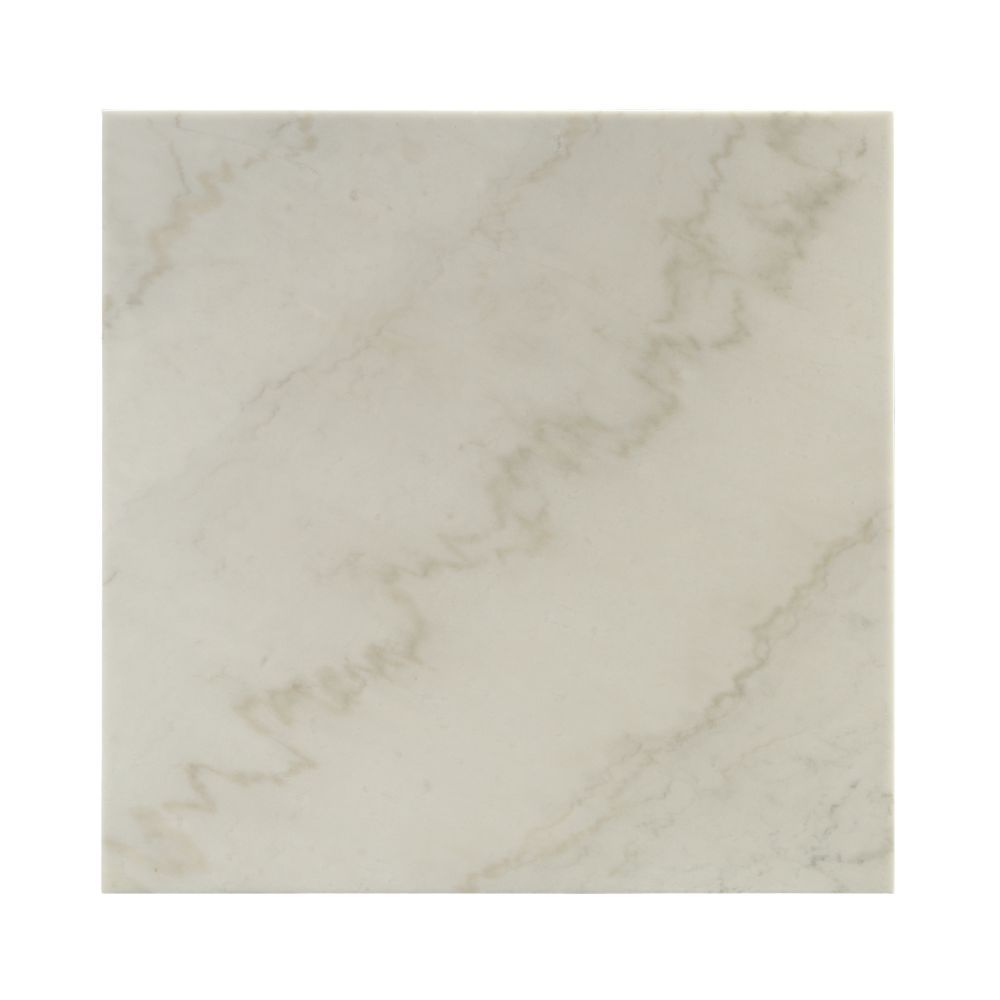 Telestis - Coffee Table - White Marble Top & Black