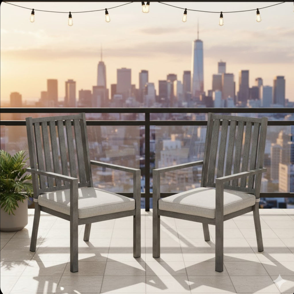 Patio Dining Chairs With Thick Cushions