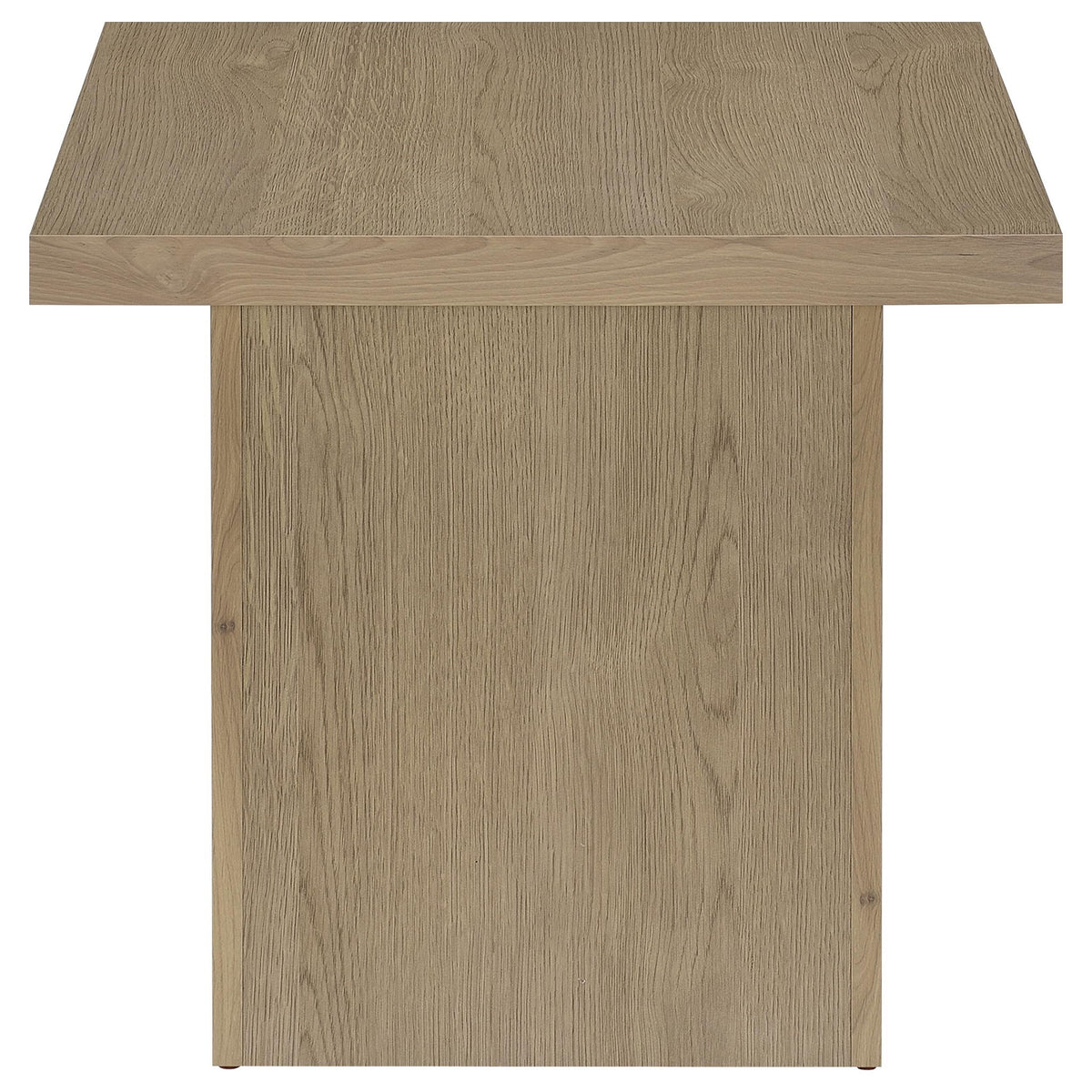Eldridge - Coffee Table Set With Chunky Square Tops