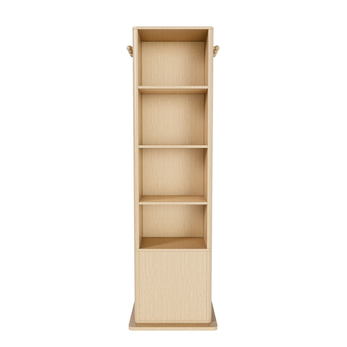 360° Rotating Makeup Cabinet With Full Length Mirror