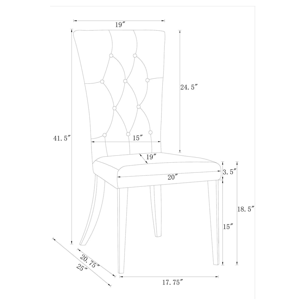 Kerwin - Dining Table Set With Upholstered Chairs