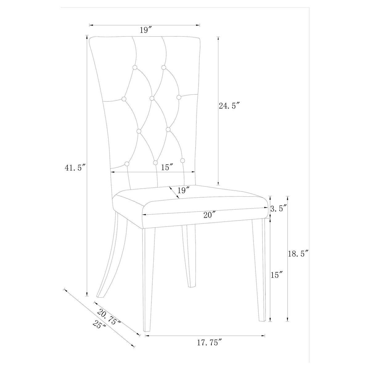 Kerwin - Dining Table Set With Upholstered Chairs