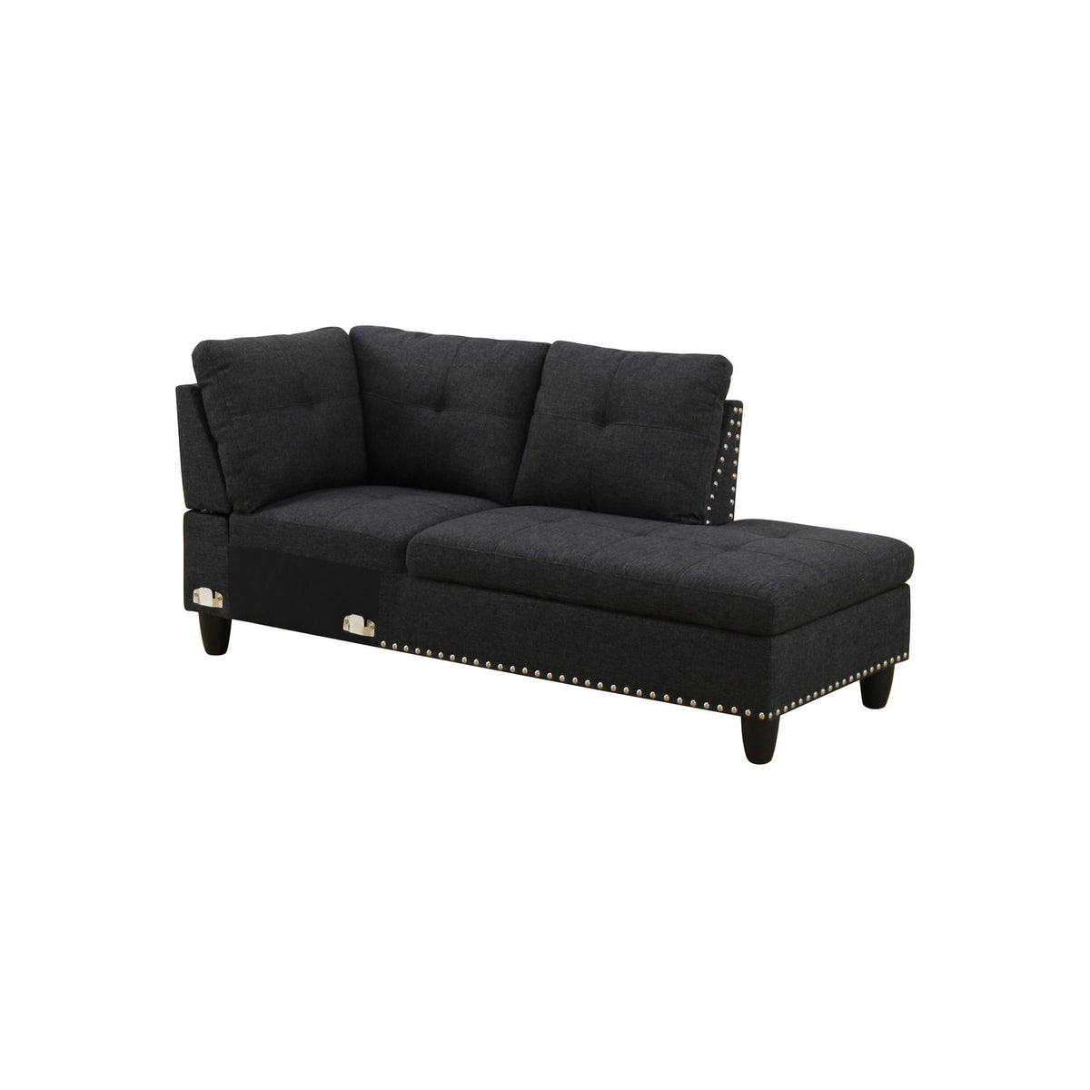 L - Shaped Sectional Sofa With Movable Left Chaise