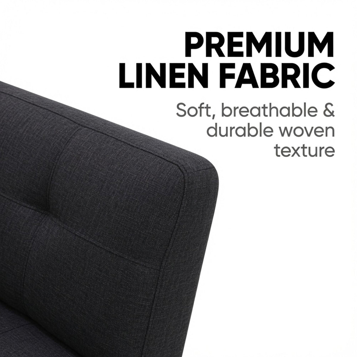 L - Shaped Sectional Sofa With Movable Left Chaise