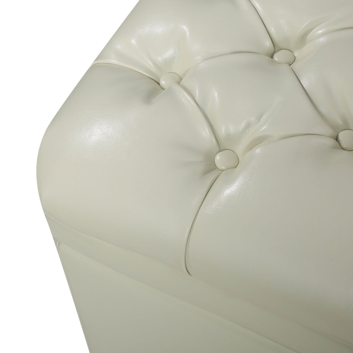 Juliana - Storage Ottoman With Birch Legs