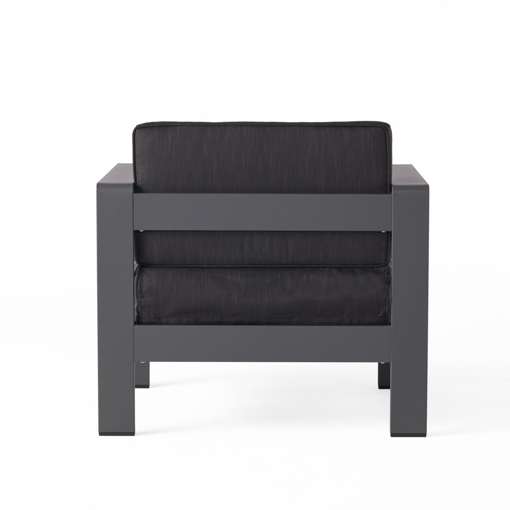 Cape Coral - Club Chair - Dark Gray