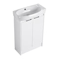 Freestanding Bathroom Vanity & Sink, Soft Close Doors