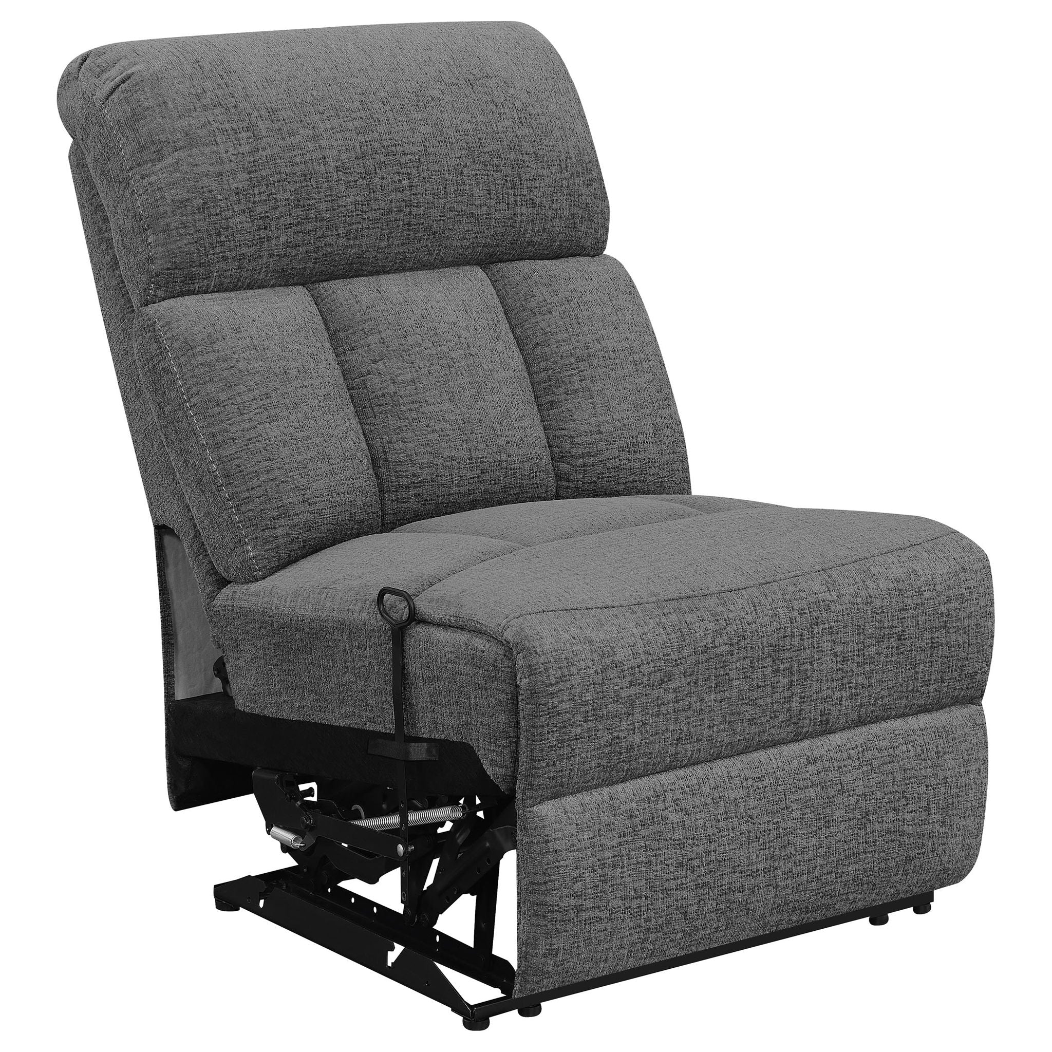 Divine - 5 Piece Power Reclining Home Theater Seating Set With Memory Foam Cushions And Storage Consoles
