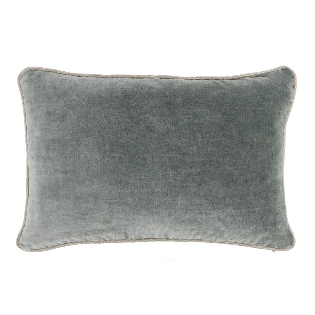 Heirloom Velvet - SLD Pillow - Bay Green