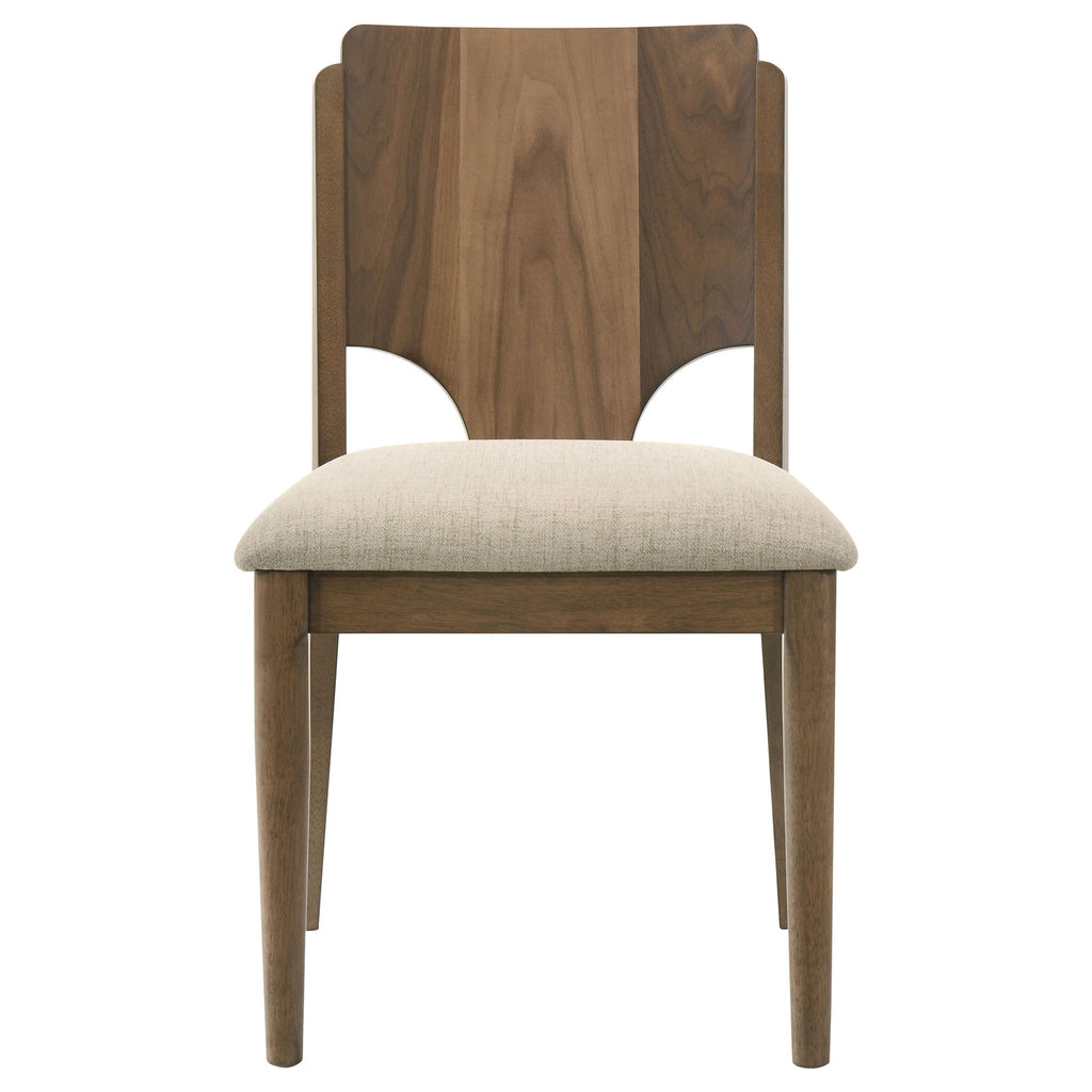 Graham - Upholstered Dining Side Chair (Set of 2) - Walnut