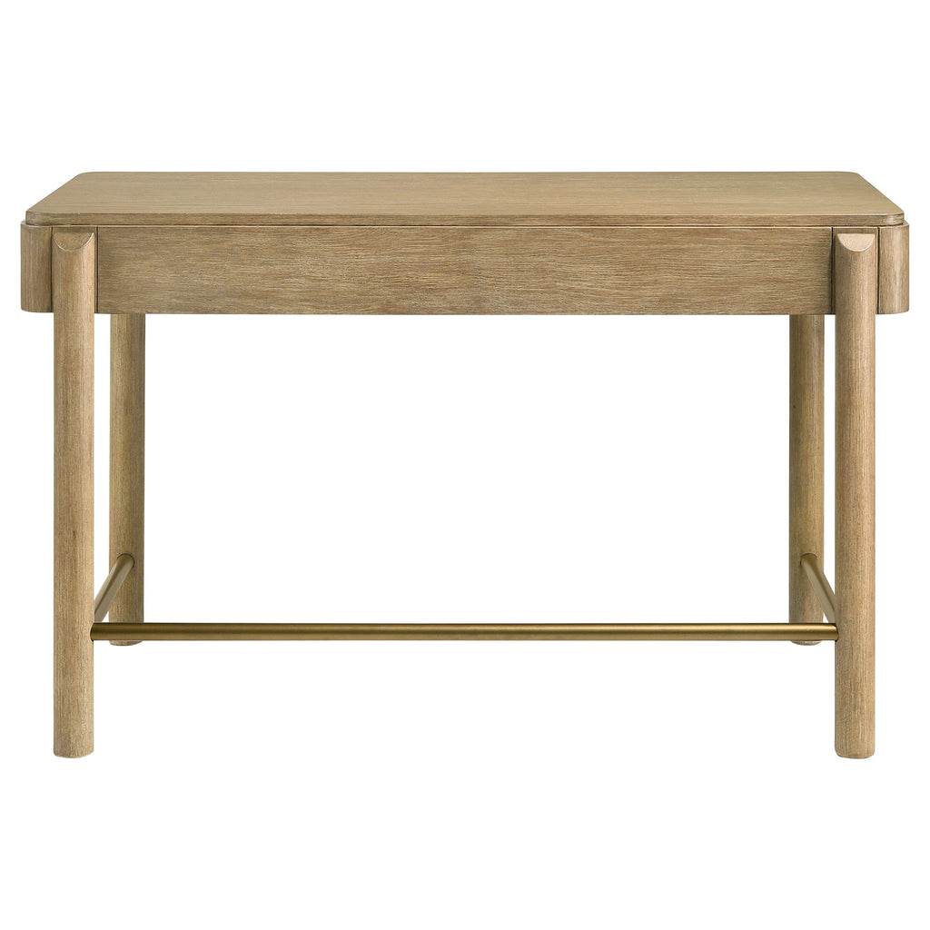 Benson - 2 Drawer Vanity Desk Makeup Table - Sand