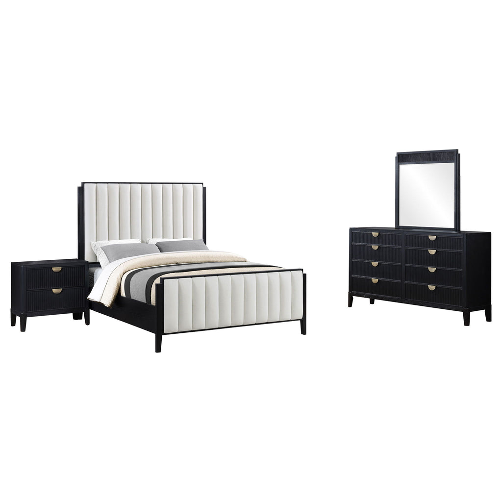 Ennis - Bedroom Set With Tufted Headboard