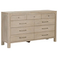 Flores - 9 Drawer Dresser - Mango Color
