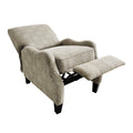 Hoffman - Push Back Recliner - Beige Multi