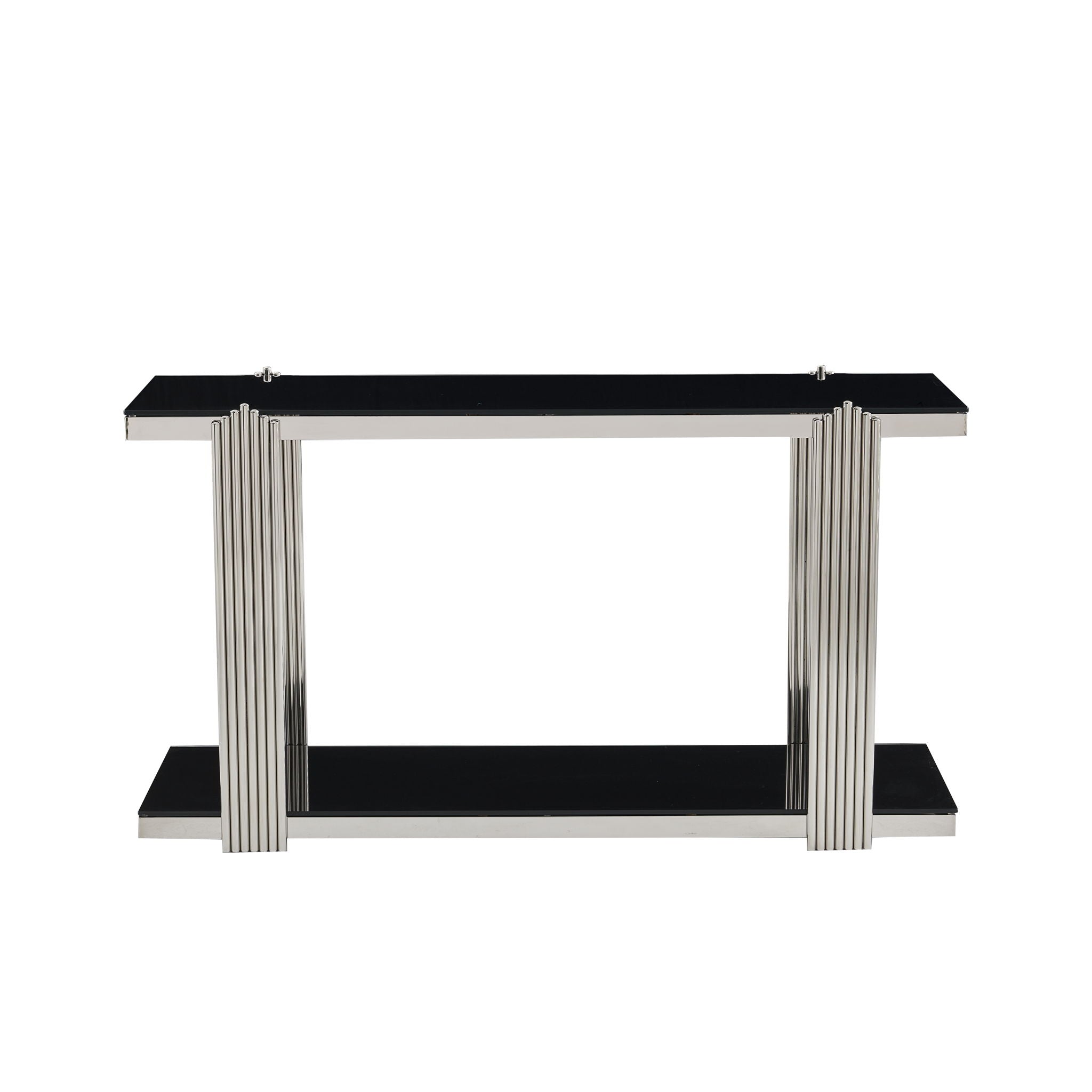 Console Table With Double Tier Storage