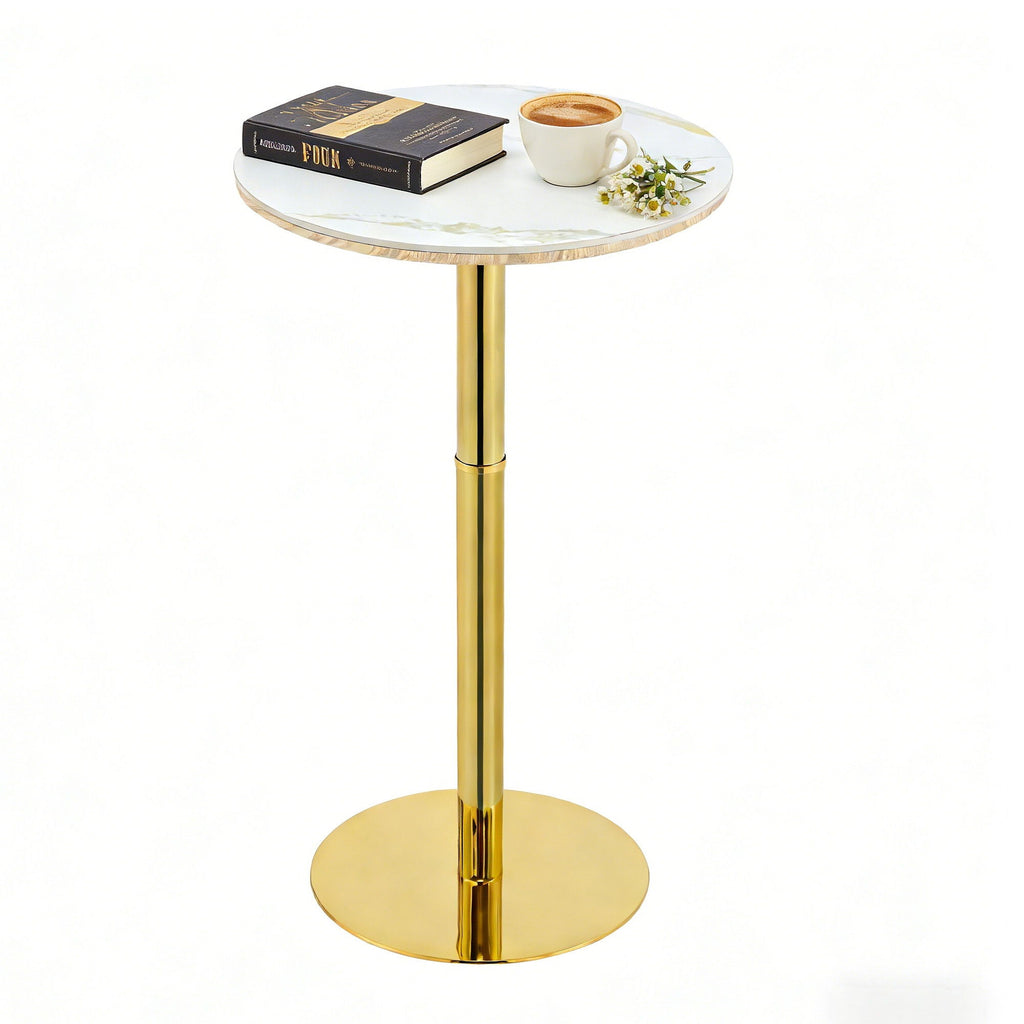 Contemporary Circular Bar Table