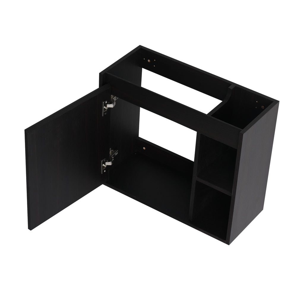 Wall Mounted Bathroom Vanity With Sink, Soft Close Door
