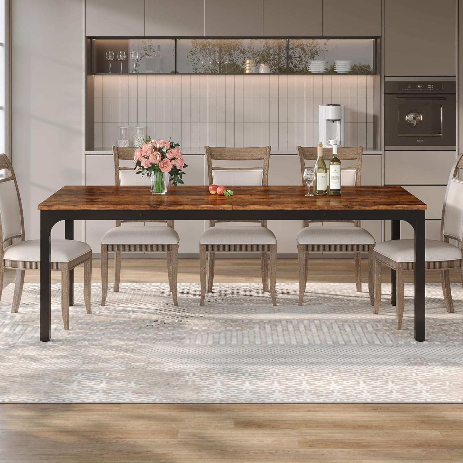 Rectangle Dining Table For 6 - 8 People