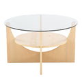 U - Shaped Contemporary Coffee Table