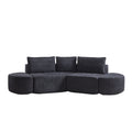 V - Shaped Modular Sofa Set With 3 Pillow