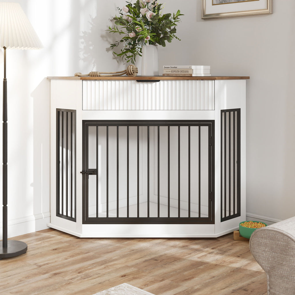 Corner Dog Crate