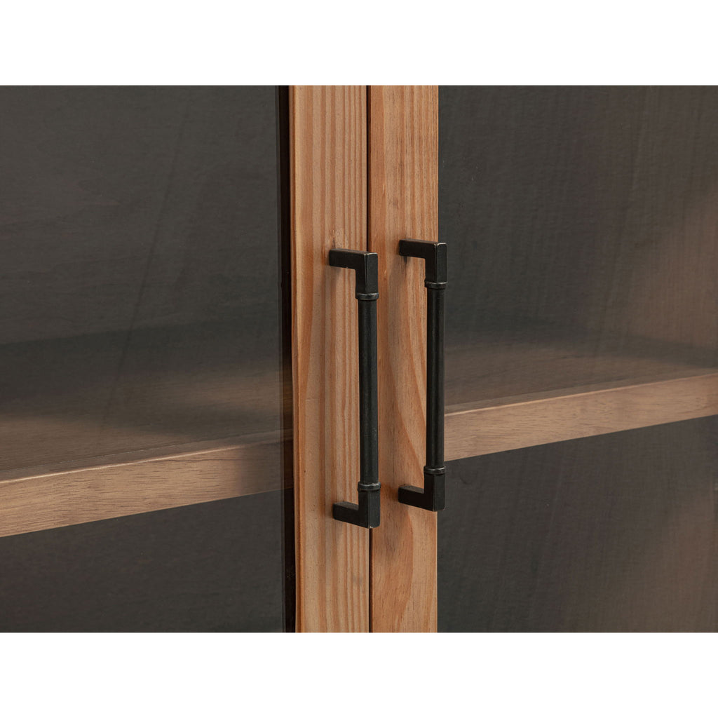 4 Door Sideboard With Dual Drawers - Natural