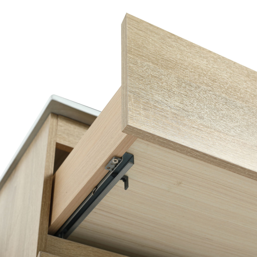 Wall Mounted Bathroom Vanity Cabinet, Soft Close Drawers (Vanity Only)