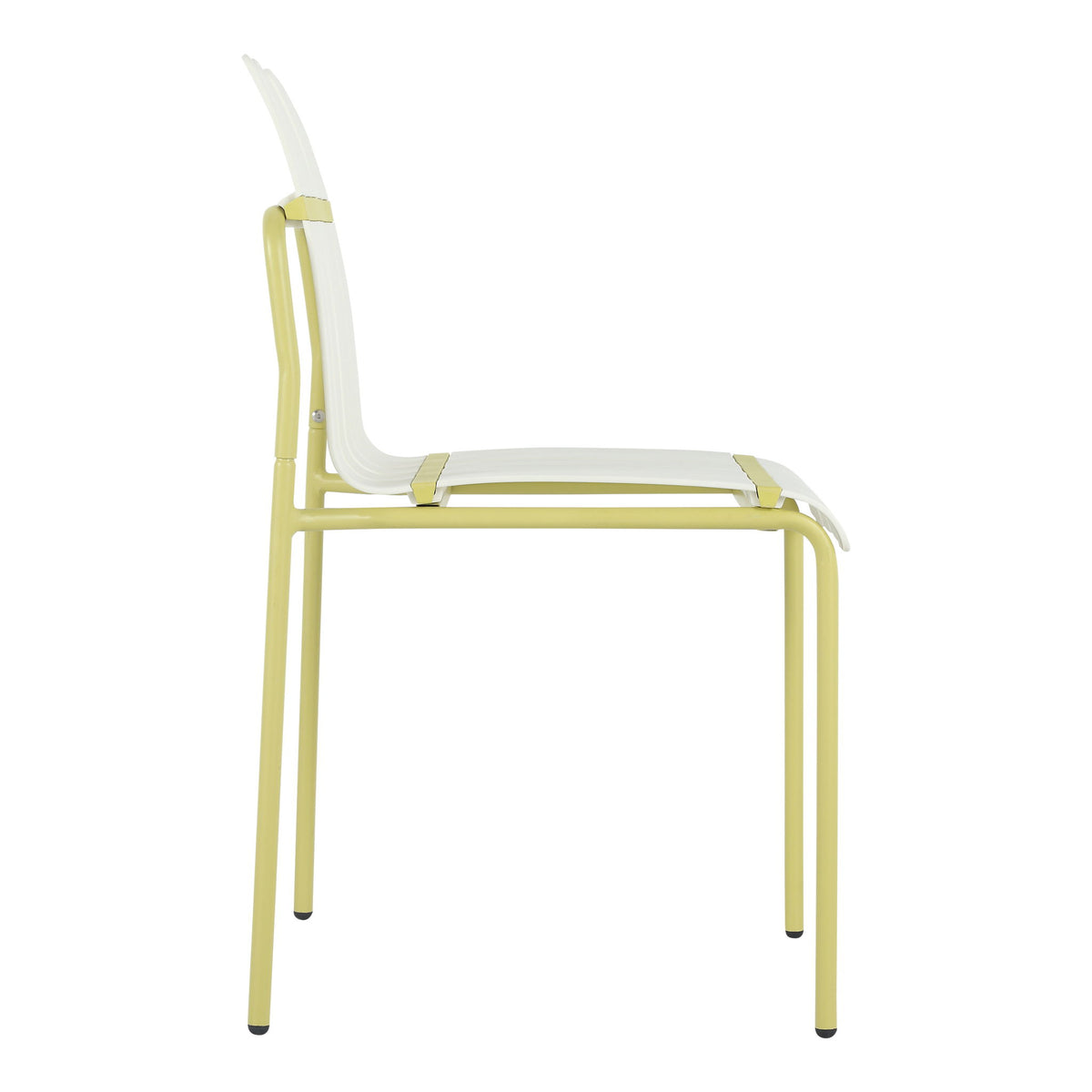 4 Piece Set Of Modern Color Block Designed Single Chairs