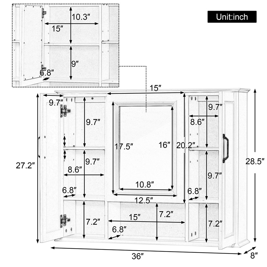 Modern Freestanding Bathroom Vanity With Sink, Cabinet, Soft-Close Drawers, Tip-Out Tray