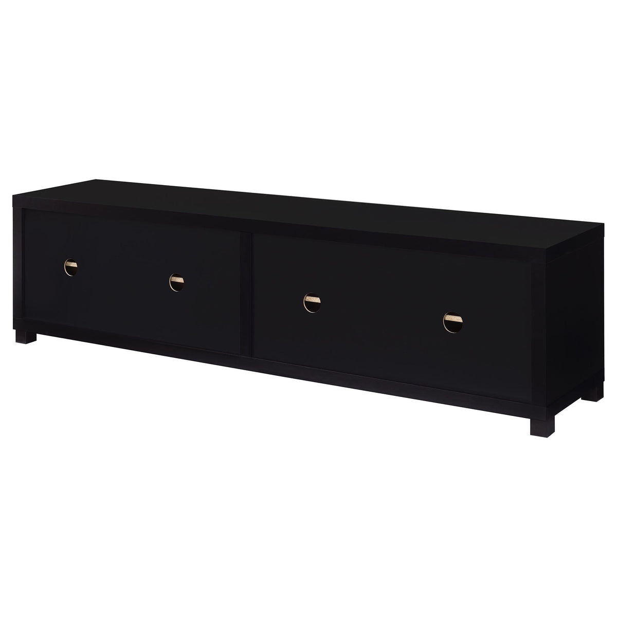 Arnaud - 4 Door TV Stand - Black