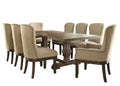 Landon - Dining Table With Leaf - Salvage Brown