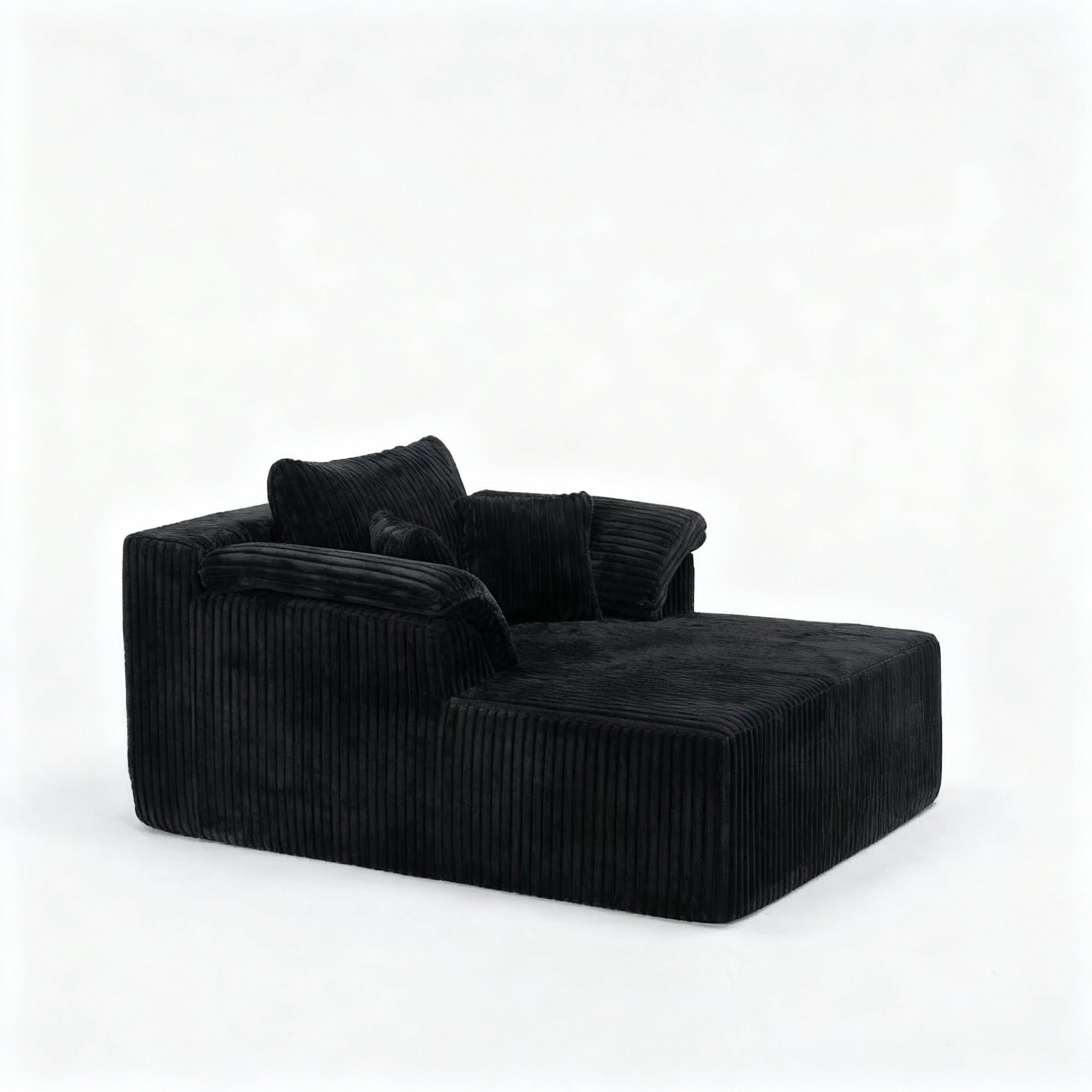 Chaise Lounge Chair, Deep Seat Sleeper Couch For Living Room