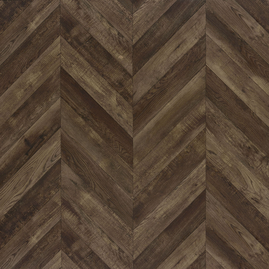 Chase - 2 Door Console With Herringbone Design - Oak