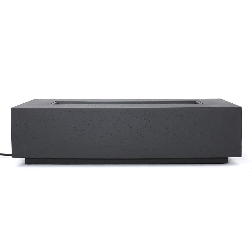 Modern Rectangle Fire Table 50, 000 Btu