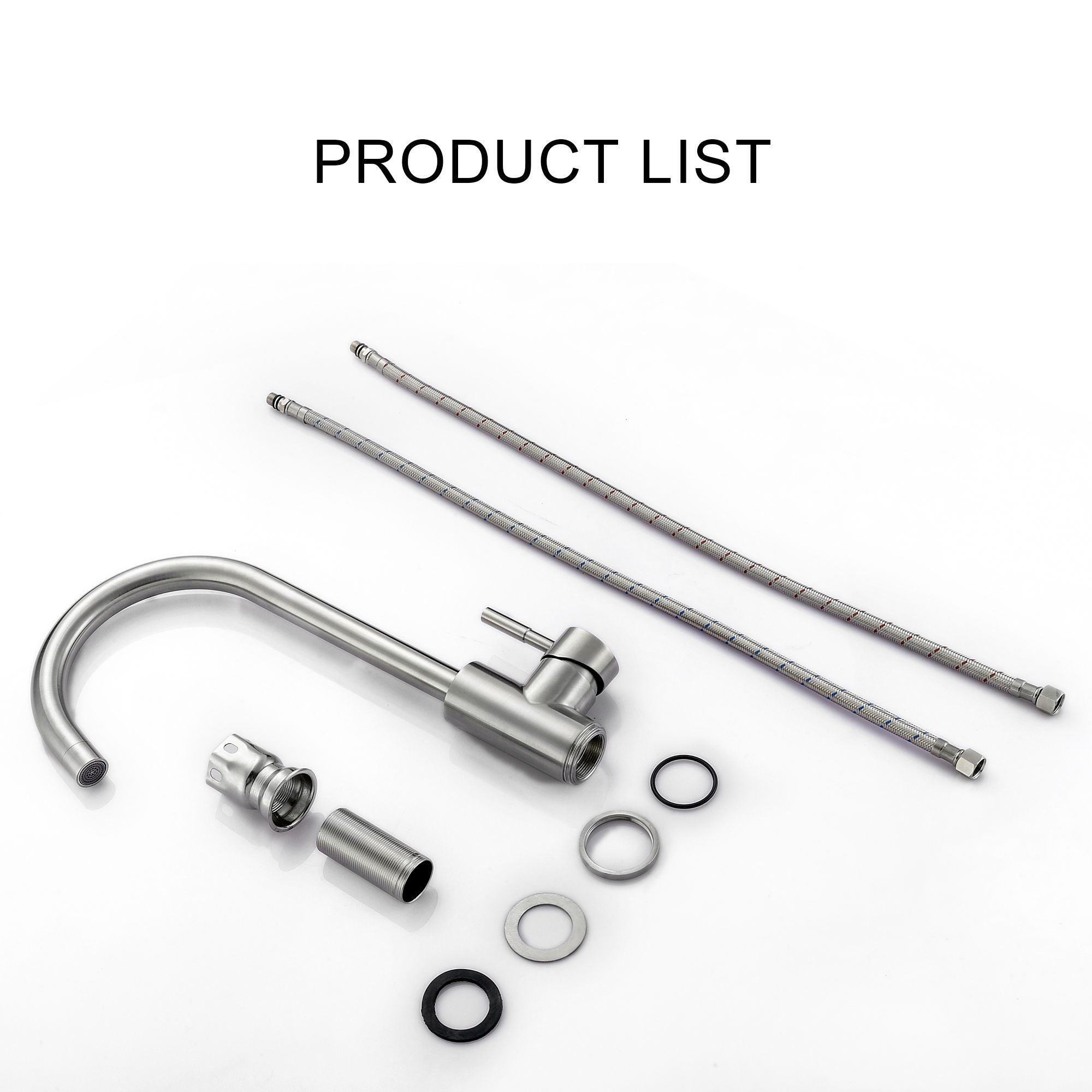 Modern Kitchen Sink Faucet With Single Handle