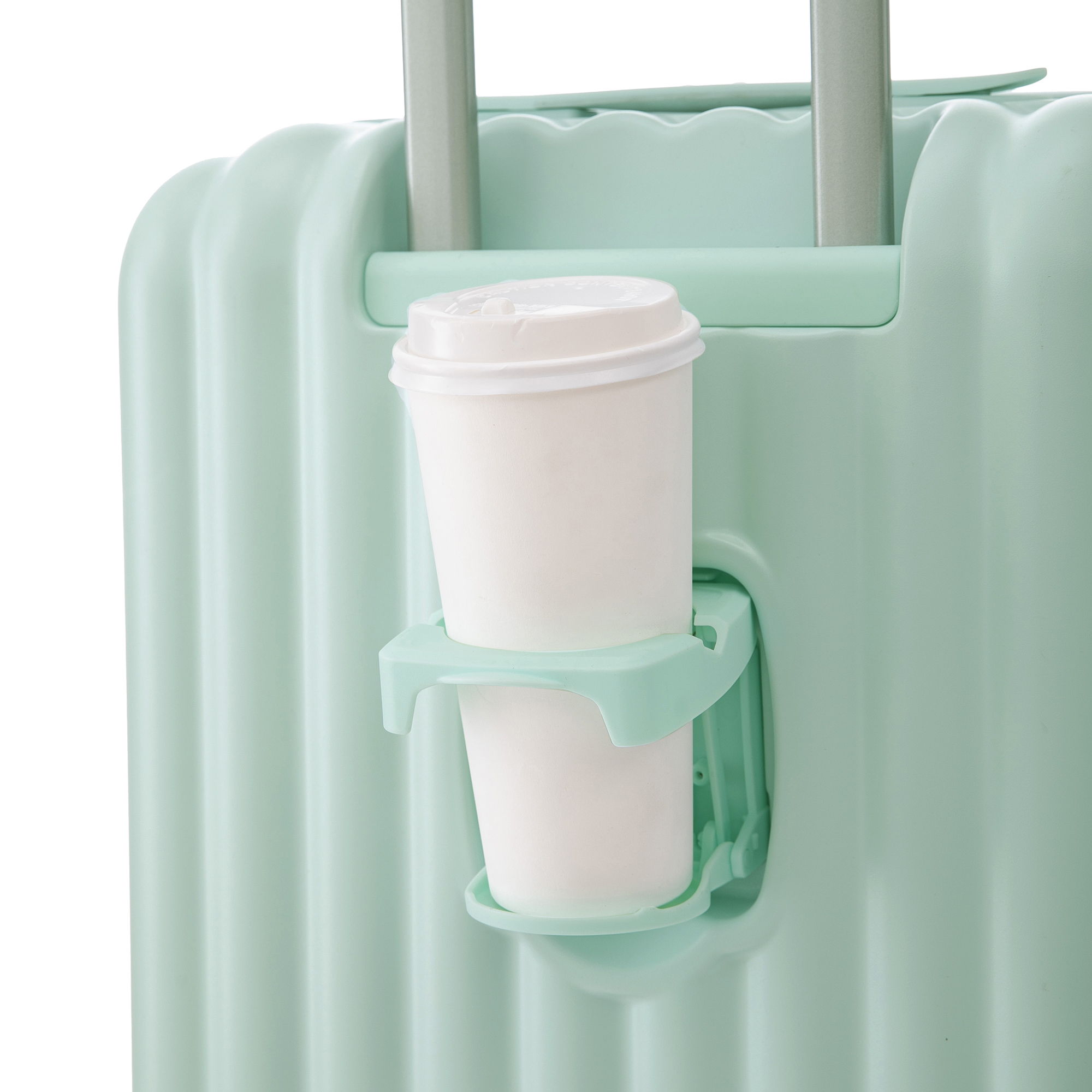 20" / 24" / 28" 3 Pieces / Set Spinner Wheel Luggage, Carry On Suitcase, With Cup Holder & USB Port & Phone Holder