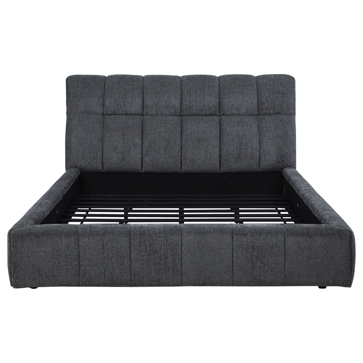 Branson - Platform Bed With Tufted Headboard