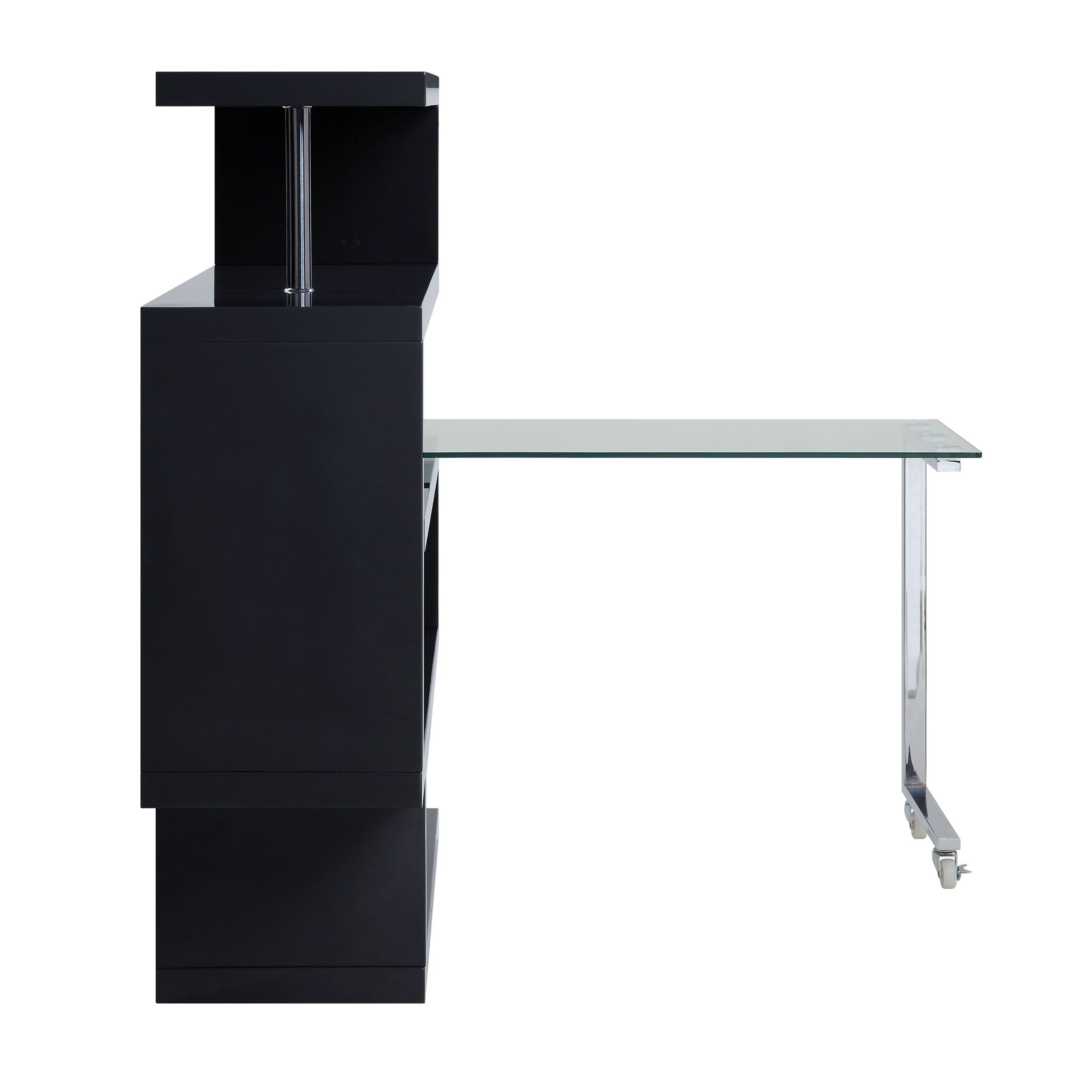 Buck II - Writing Desk With Bookshelf
