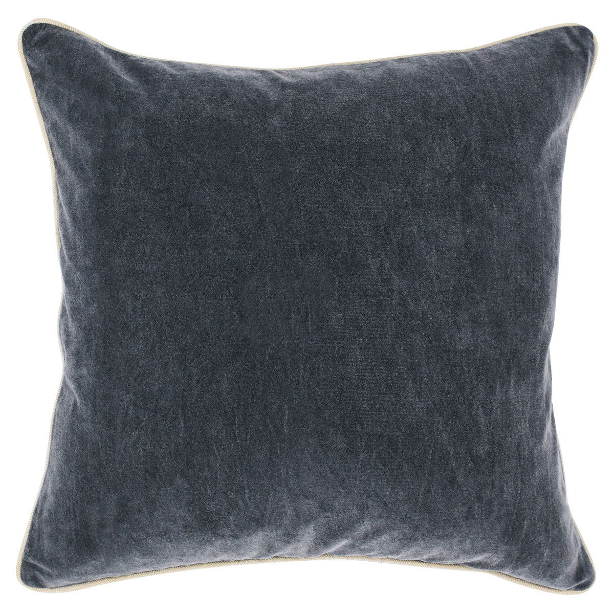 Heirloom Velvet - SLD Pillow - Stone Gray