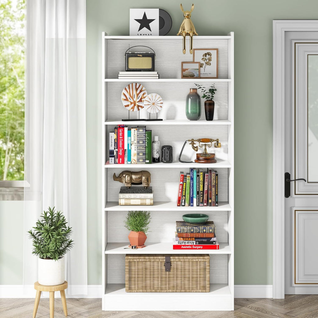 Library Bookshelf With Storage For Living Room